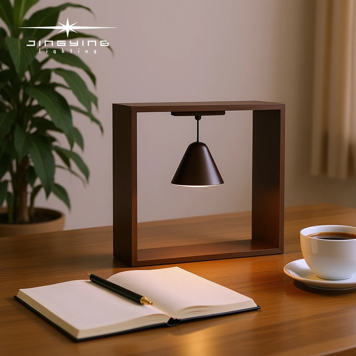 Modern and Stylish Electric Aluminum LED Decorative Table Lamp for Bedroom Bedside